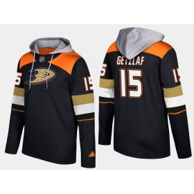 Män Anaheim Ducks Ryan Getzlaf 15 N001 Hooded Sweatshirt